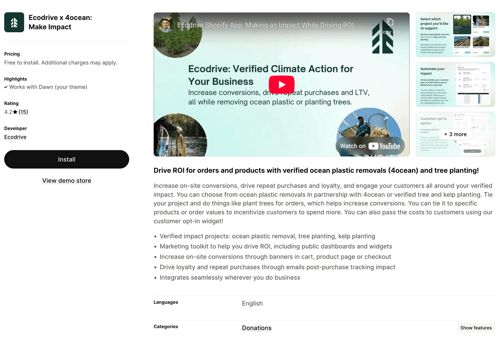 Ecodrive Shopify App