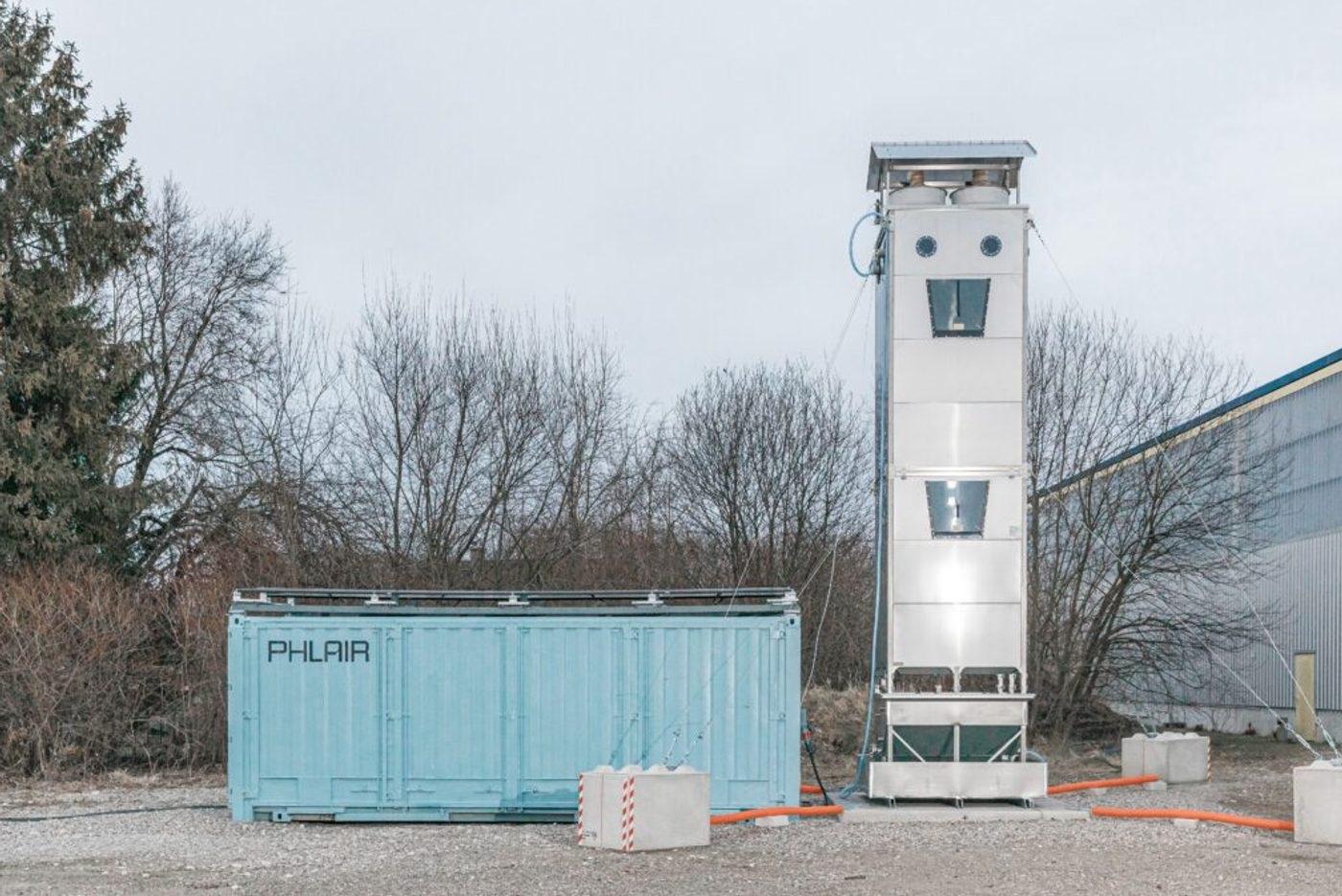 Phlair direct air capture project in Munich, Germany